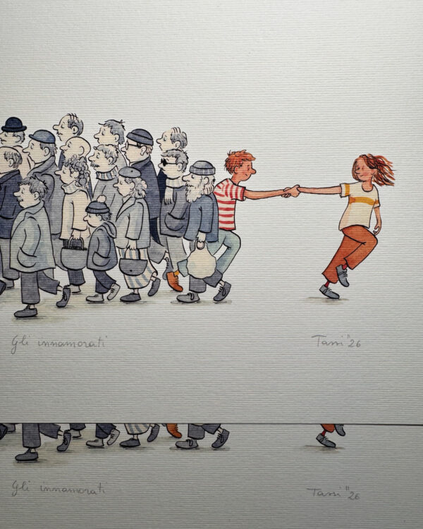 Gli innamorati | Cento stampe numerate